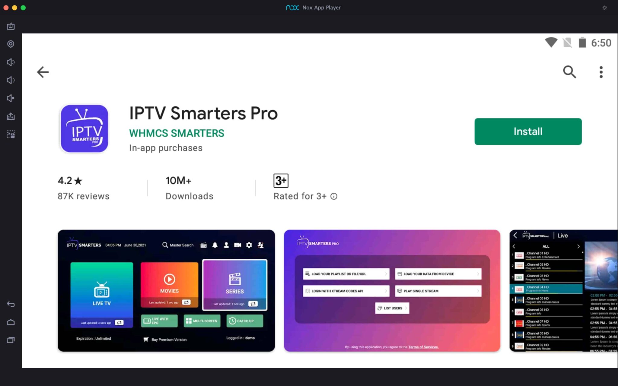IPTV Smarters PC 2
