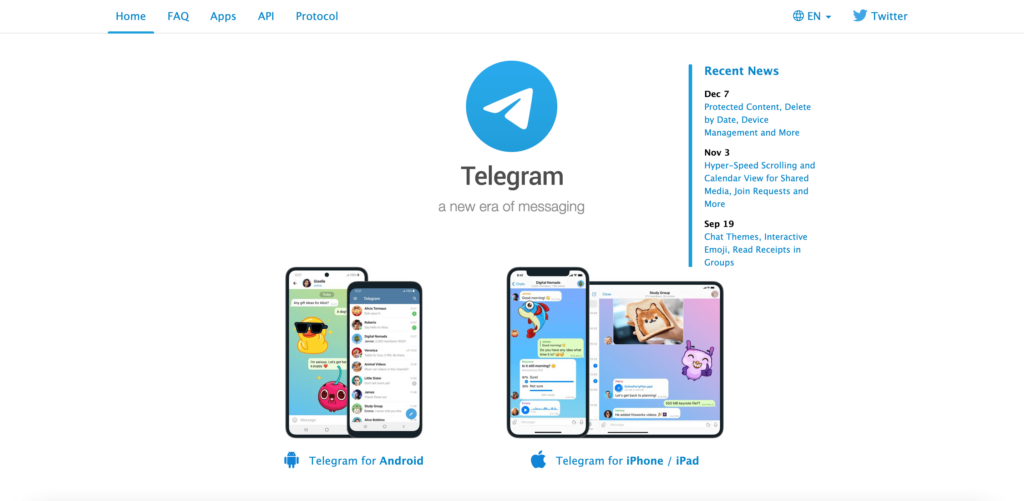 Telegram - iMessage Windows Alternative
