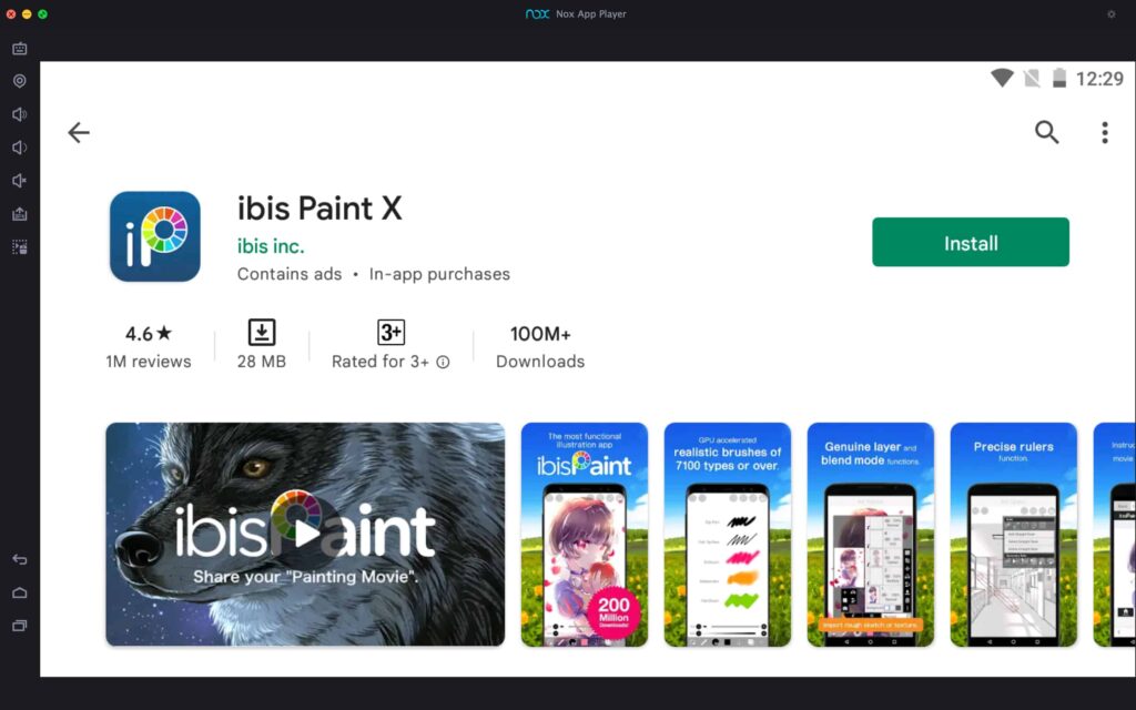 ibis Paint X PC installation