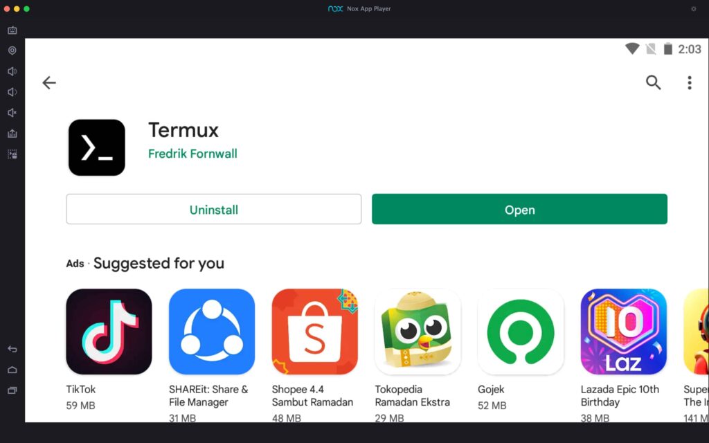 Termux For PC 3