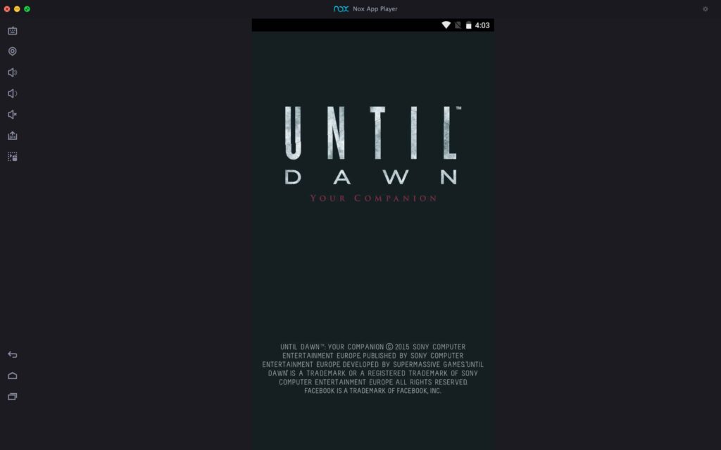 Until Dawn PC installation